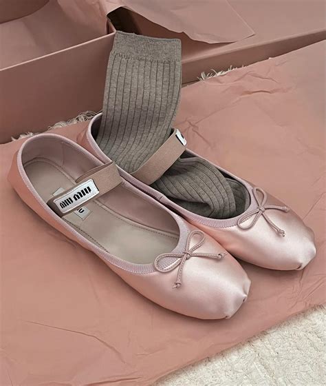 miu miu wedding shoes online|Miu Miu ballet flats.